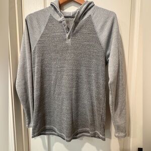 Men’s bke thermal hooded shirt